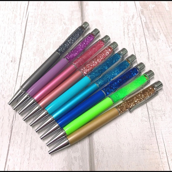 Other Floating Glitter Pens Ballpoint Glitter Pens Poshmark